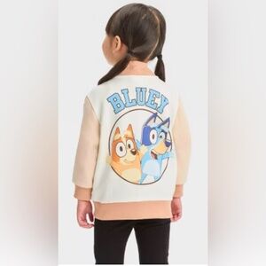 Toddler bluey bomber jacket